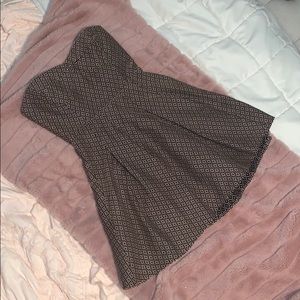 BCBG Strapless Cocktail Dress